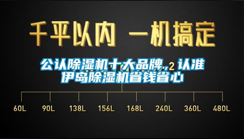 公認除濕機十大品牌，認準伊島除濕機省錢省心