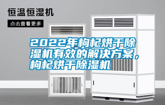 2022年枸杞烘干除濕機有效的解決方案，枸杞烘干除濕機