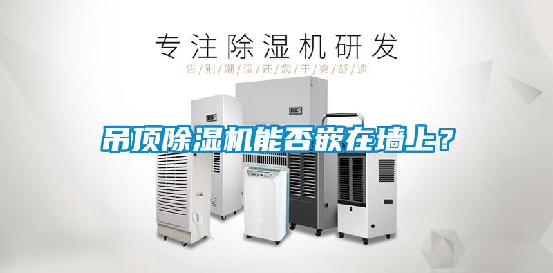吊頂除濕機能否嵌在墻上？