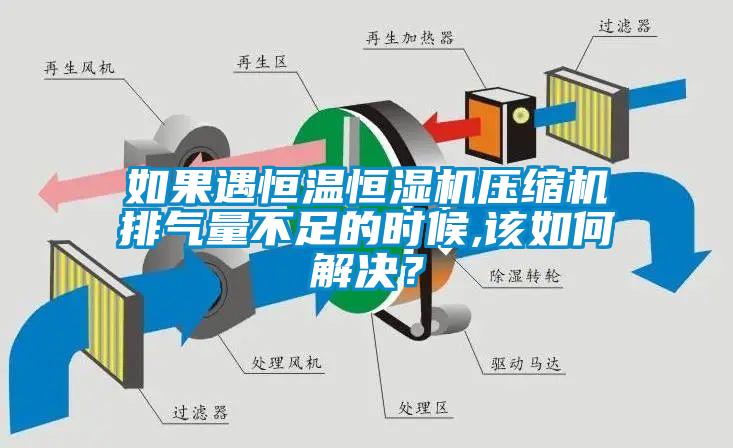 如果遇恒溫恒濕機壓縮機排氣量不足的時候,該如何解決？