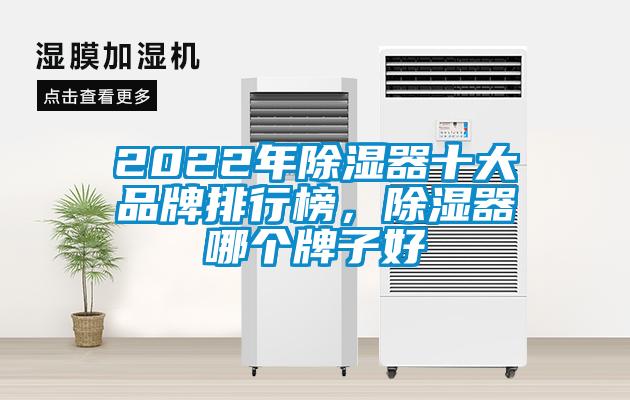 2022年除濕器十大品牌排行榜，除濕器哪個牌子好