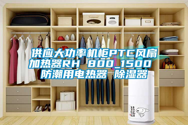 供應(yīng)大功率機(jī)柜PTC風(fēng)扇加熱器RH 800_1500 防潮用電熱器 除濕器