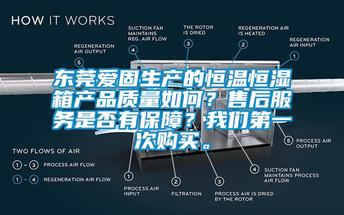 東莞愛(ài)固生產(chǎn)的恒溫恒濕箱產(chǎn)品質(zhì)量如何？售后服務(wù)是否有保障？我們第一次購(gòu)買。