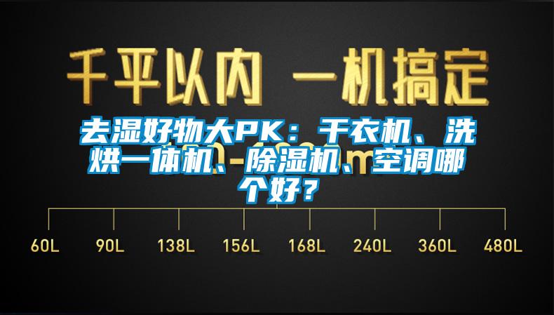 去濕好物大PK：干衣機、洗烘一體機、除濕機、空調(diào)哪個好？