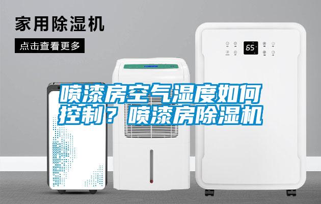 噴漆房空氣濕度如何控制？噴漆房除濕機(jī)