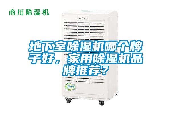 地下室除濕機哪個牌子好，家用除濕機品牌推薦？