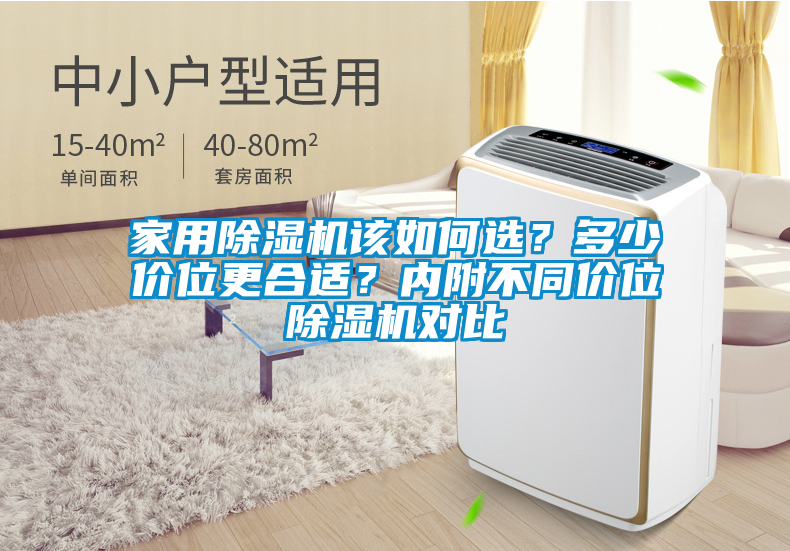 家用除濕機該如何選？多少價位更合適？內(nèi)附不同價位除濕機對比