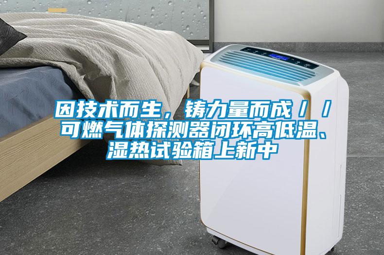 因技術而生，鑄力量而成／／可燃氣體探測器閉環(huán)高低溫、濕熱試驗箱上新中