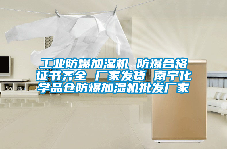 工業(yè)防爆加濕機 防爆合格證書齊全 廠家發(fā)貨 南寧化學品倉防爆加濕機批發(fā)廠家