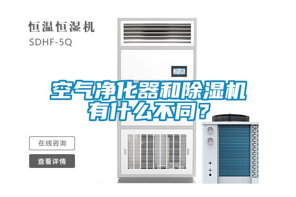 空氣凈化器和除濕機(jī)有什么不同？