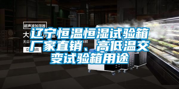 遼寧恒溫恒濕試驗箱廠家直銷、高低溫交變試驗箱用途