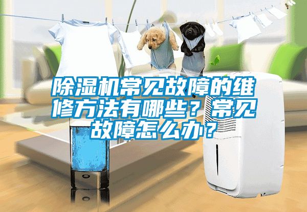 除濕機(jī)常見故障的維修方法有哪些？常見故障怎么辦？