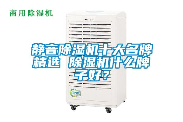 靜音除濕機十大名牌精選 除濕機什么牌子好？